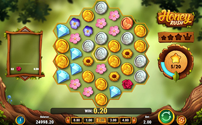 Honey Rush Slot på LeoVegas svenskt onlinecasino